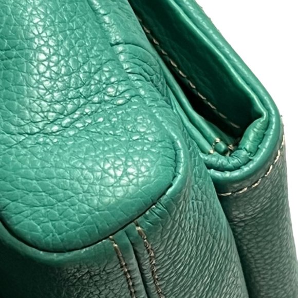 TIGNANELLO Green Leather Crossbody Bag NWT - Picture 14 of 15